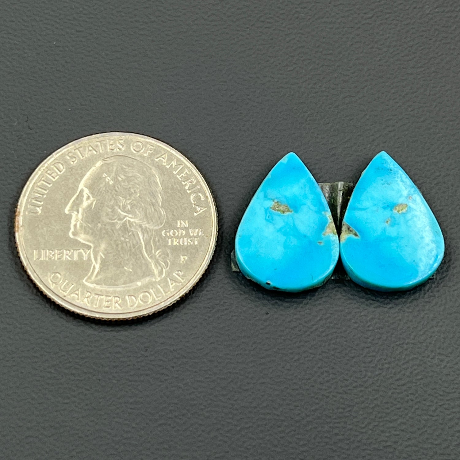 Arizona Turquoise - Matching Pairs - Teardrop