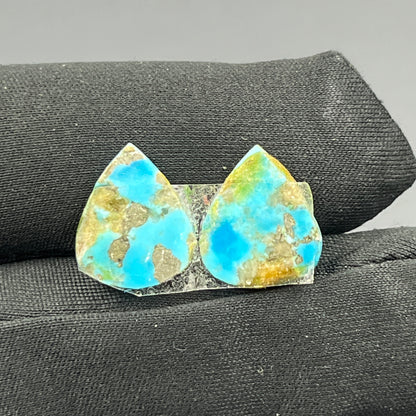 Arizona Turquoise - Matching Pairs - Teardrop
