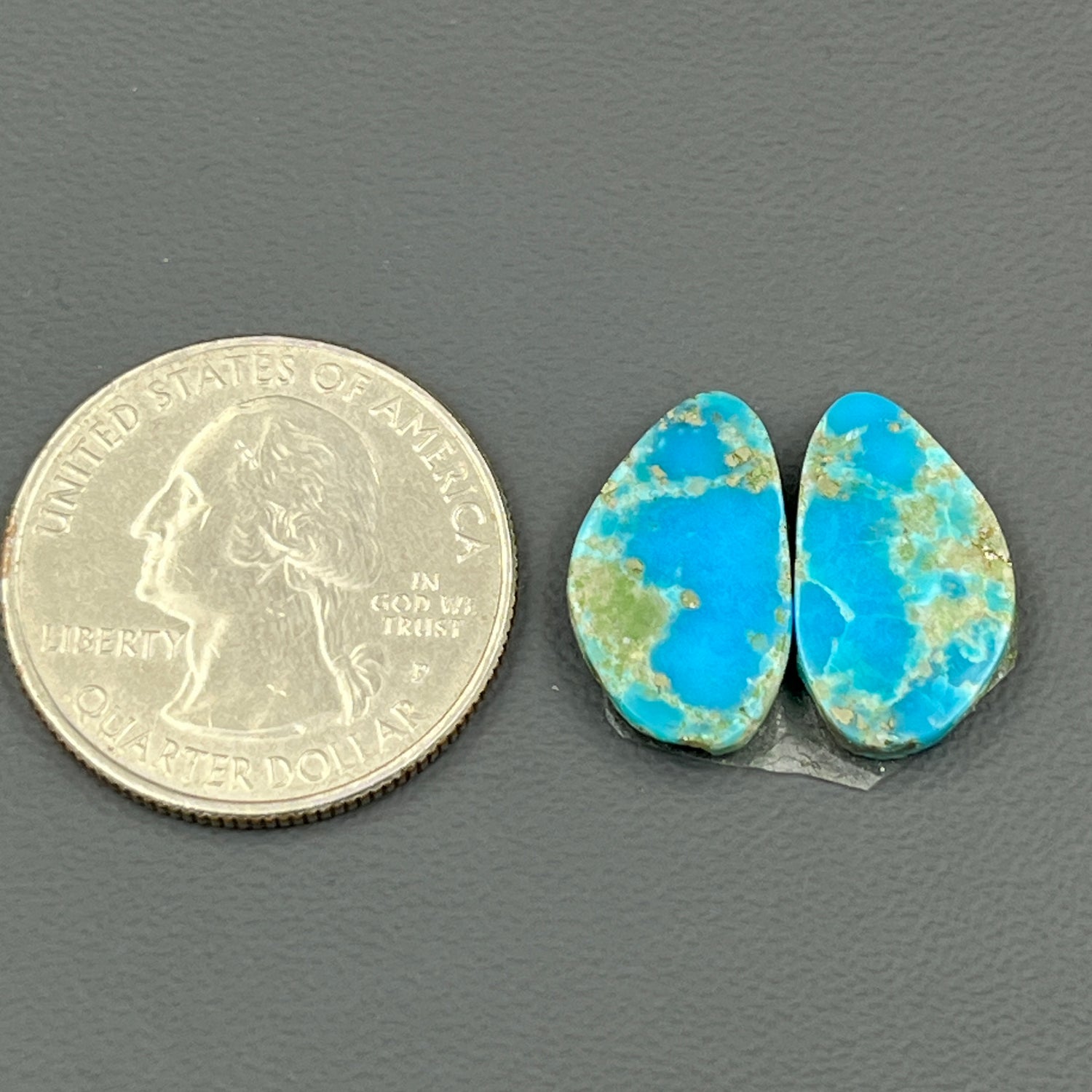 Arizona Turquoise - Matching Pairs - Tumble