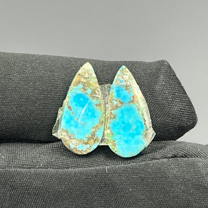 Arizona Turquoise - Matching Pairs - Teardrop