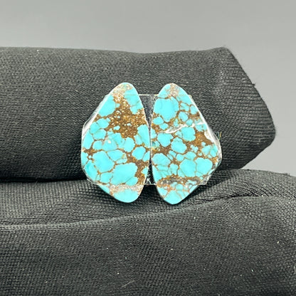 Hubei Turquoise - Matching Pairs - Tumble