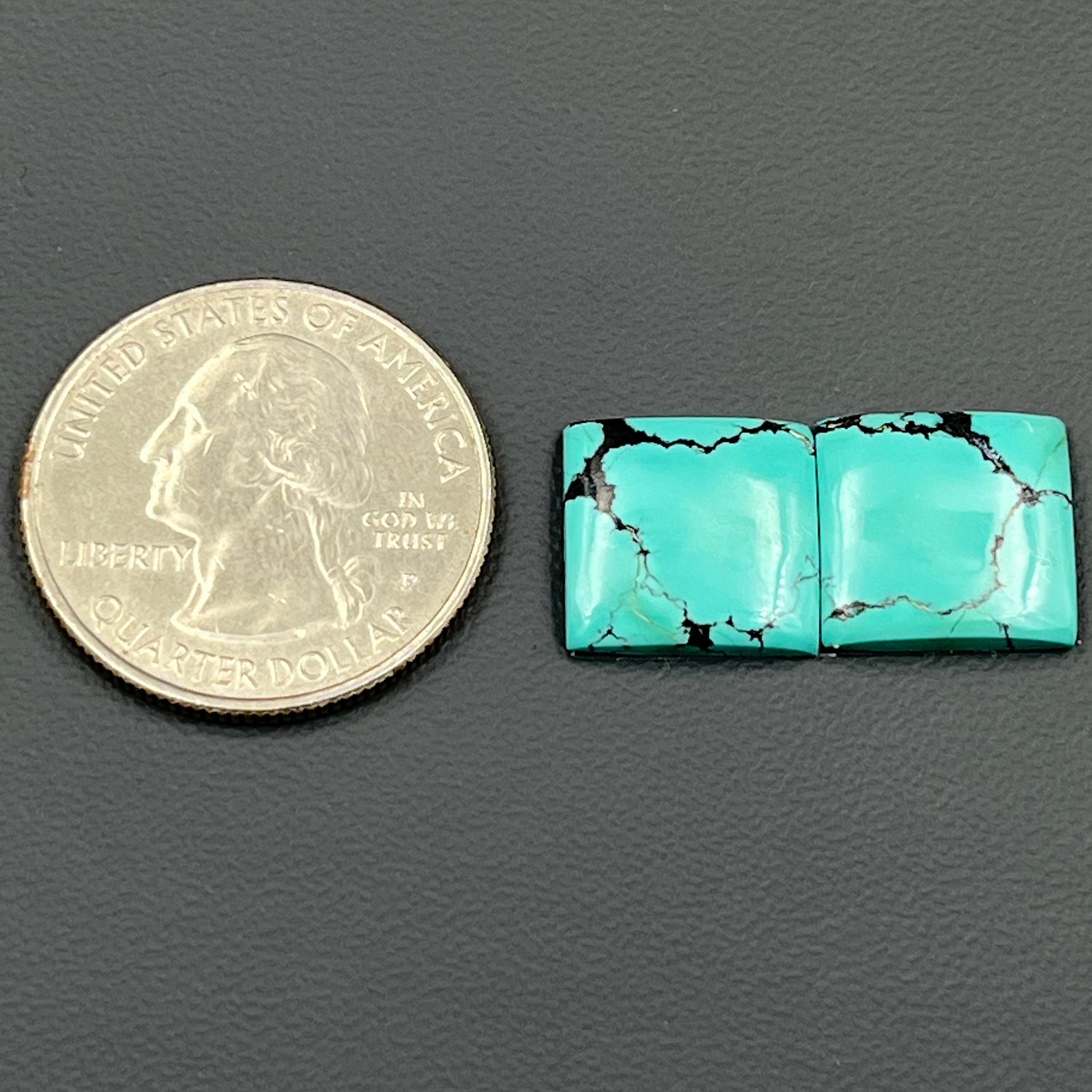 Hubei Turquoise - Matching Pairs - Cushion