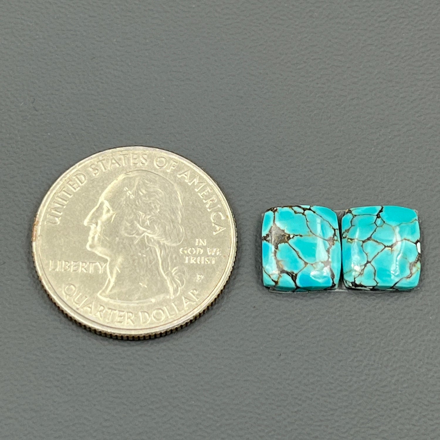 Hubei Turquoise - Matching Pairs - Cushion