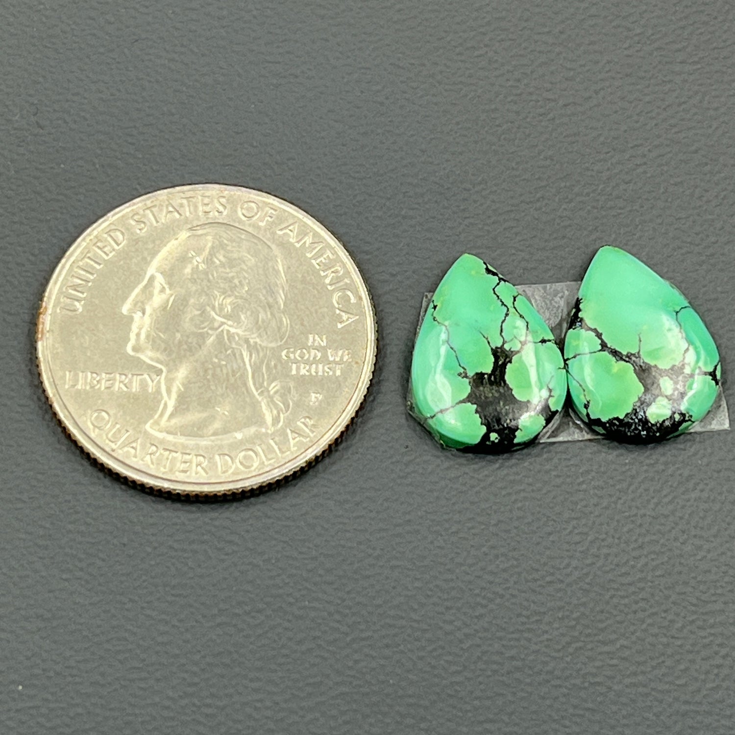 Hubei Turquoise - Matching Pairs - Teardrop