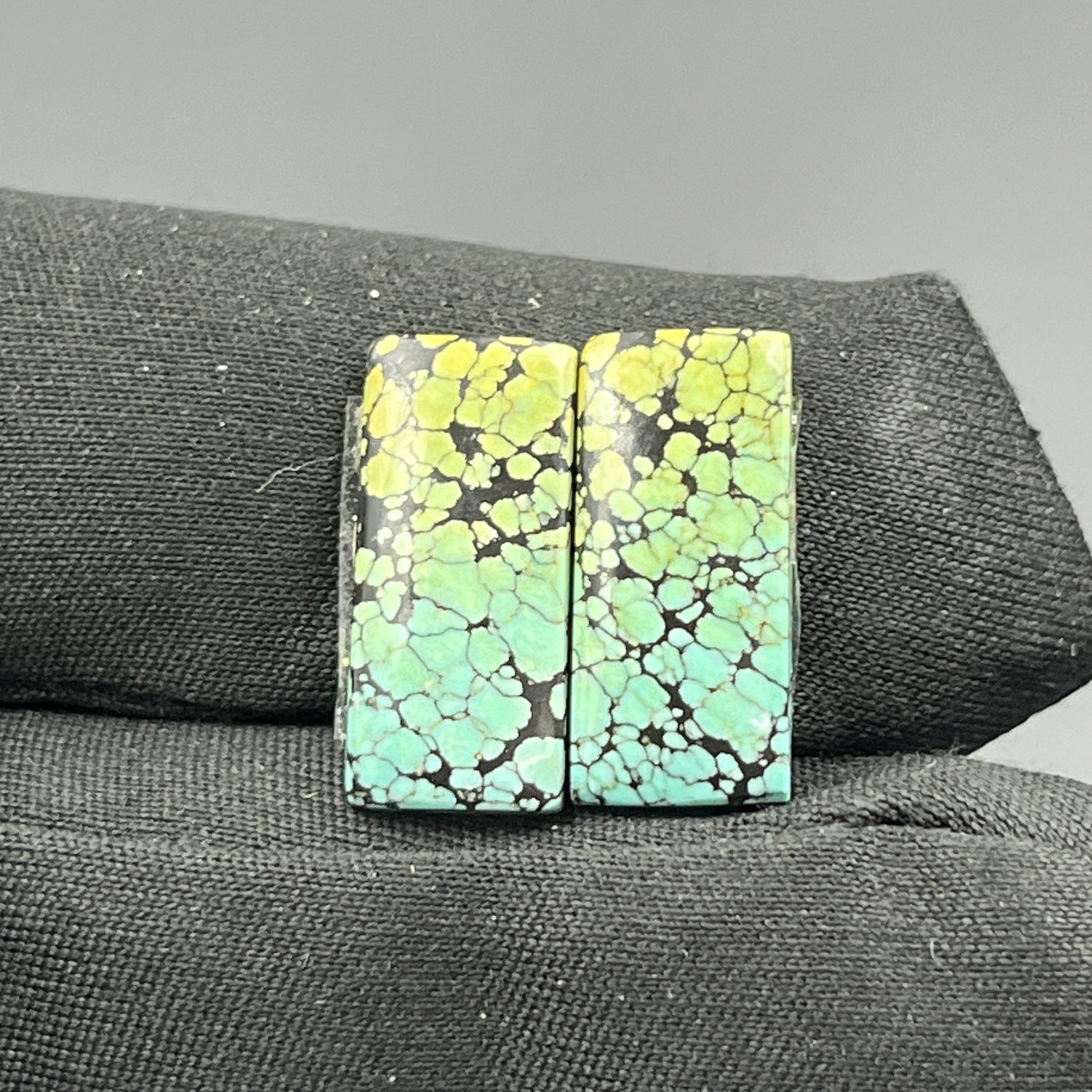 Hubei Turquoise - Matching Pairs - Baguette