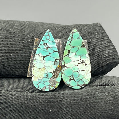 Hubei Turquoise - Matching Pairs - Teardrop