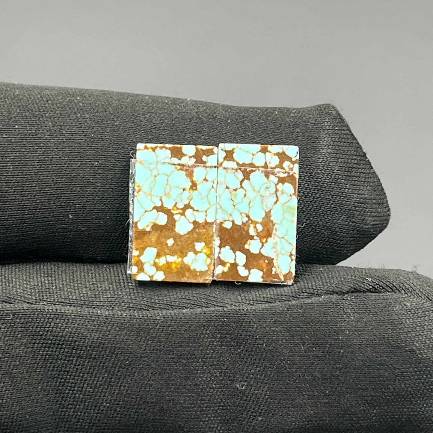 Number #8 Turquoise - Matching Pairs - Baguette