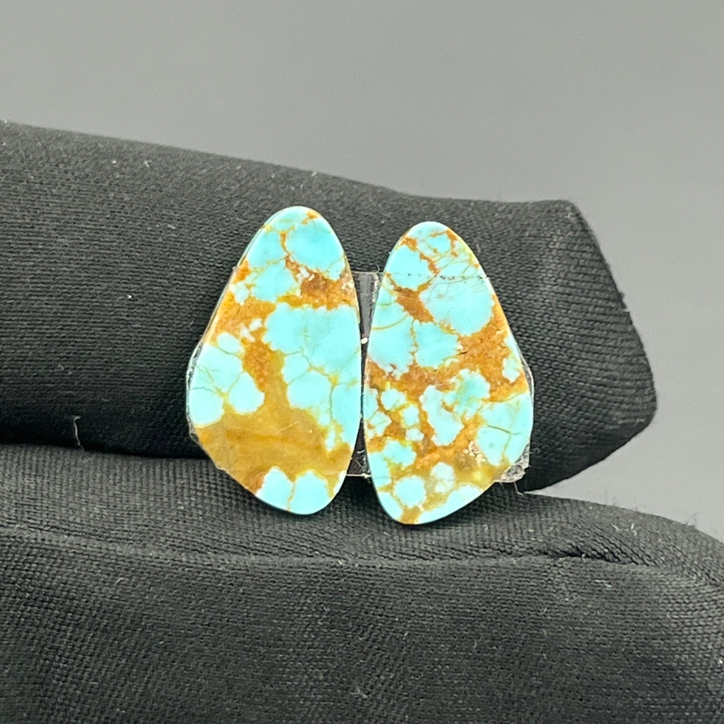 Number #8 Turquoise - Matching Pairs - Tumble