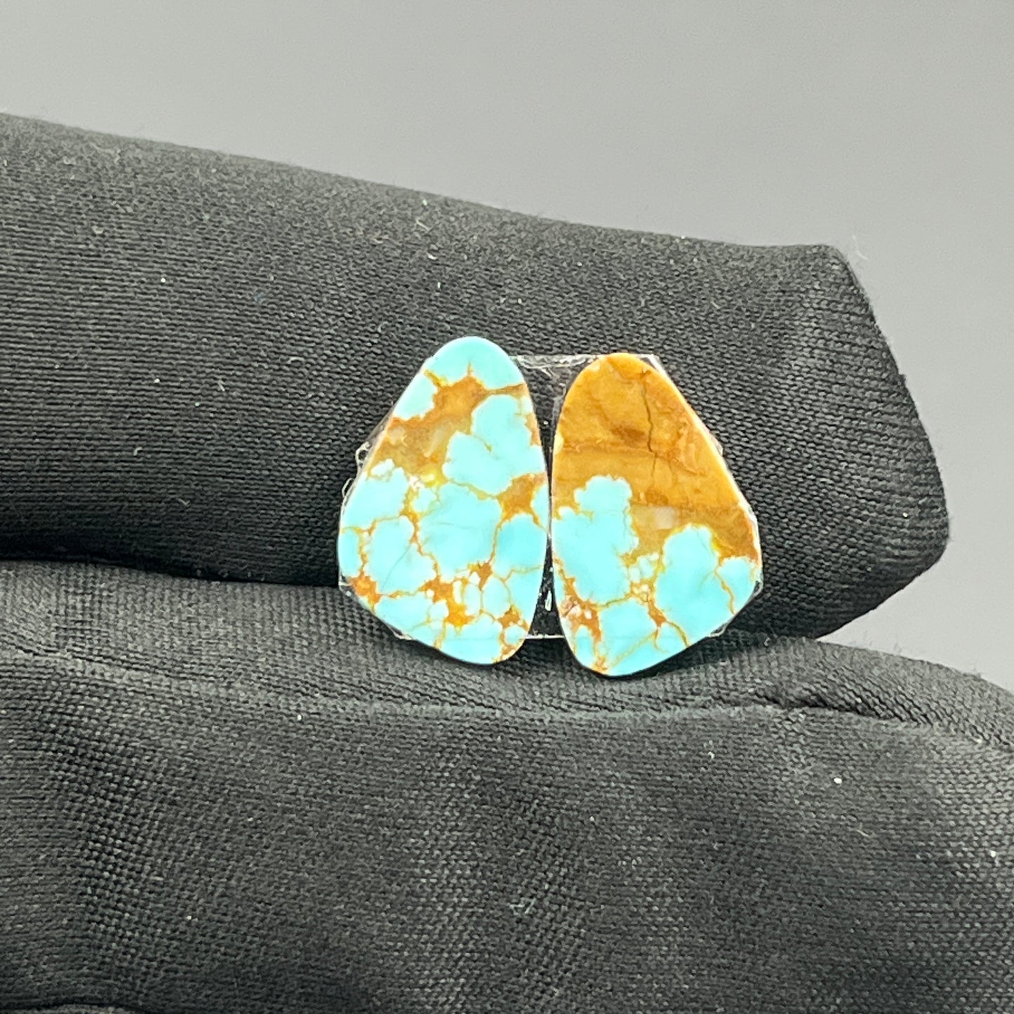 Number #8 Turquoise - Matching Pairs - Tumble