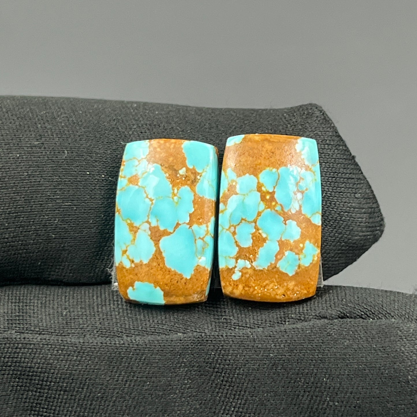 Number #8 Turquoise - Matching Pairs - Baguette