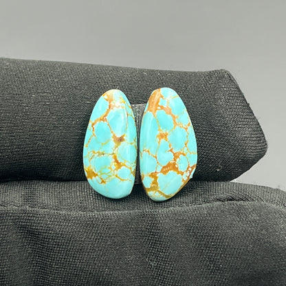 Number #8 Turquoise - Matching Pairs - Tumble