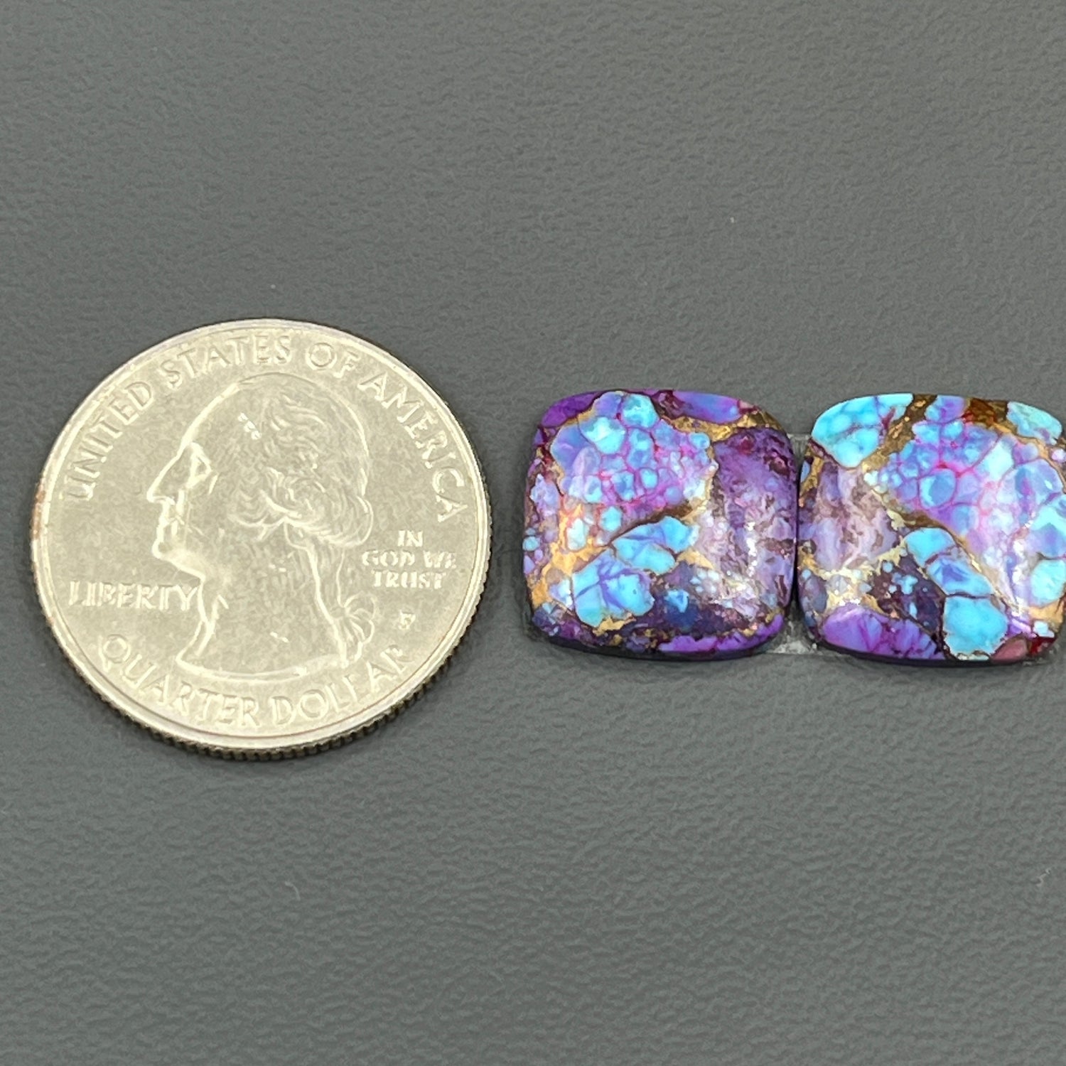 Kingman Purple Turquoise Mohave- Matching Pairs - Cushion