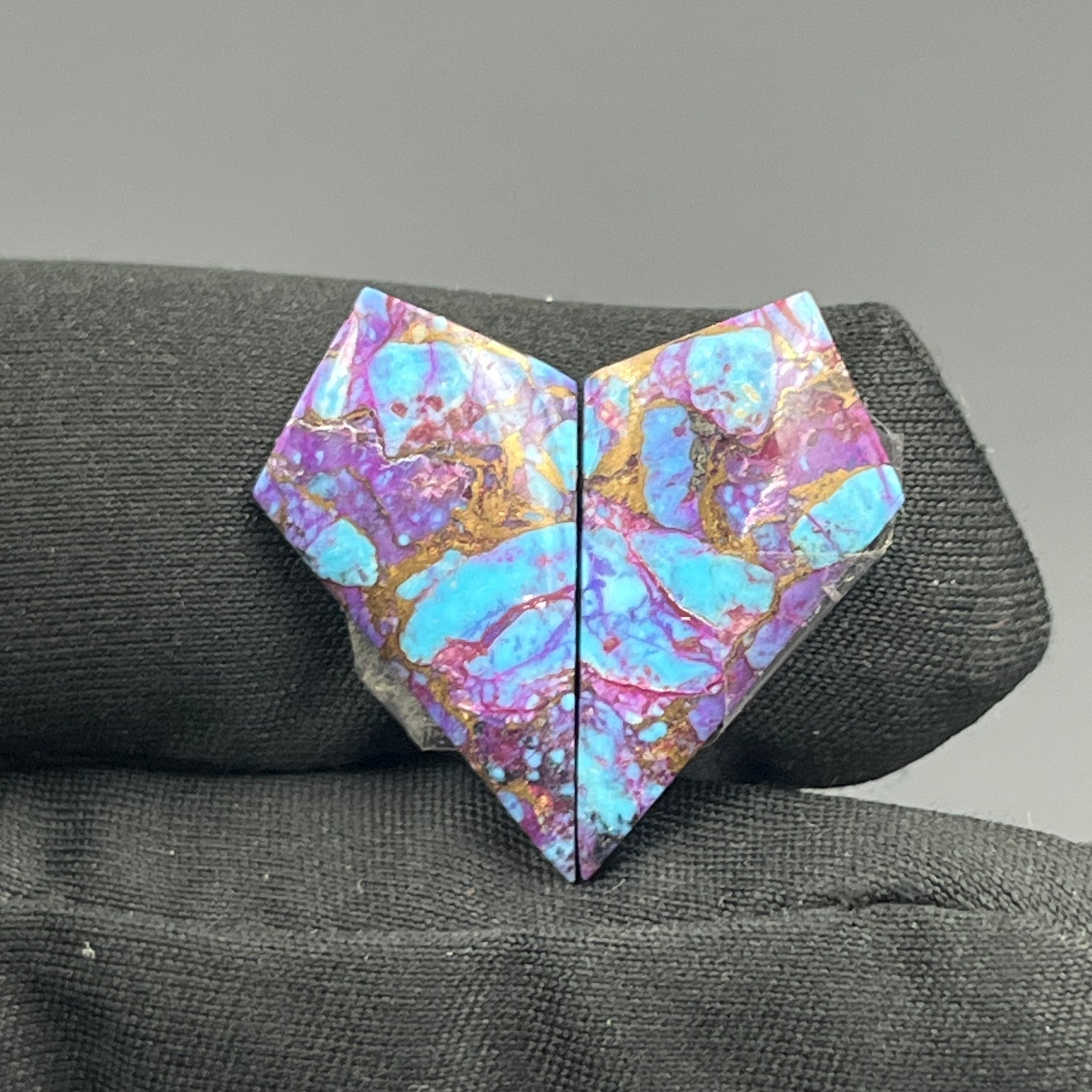 Kingman Purple Turquoise Mohave- Matching Pairs - Kite