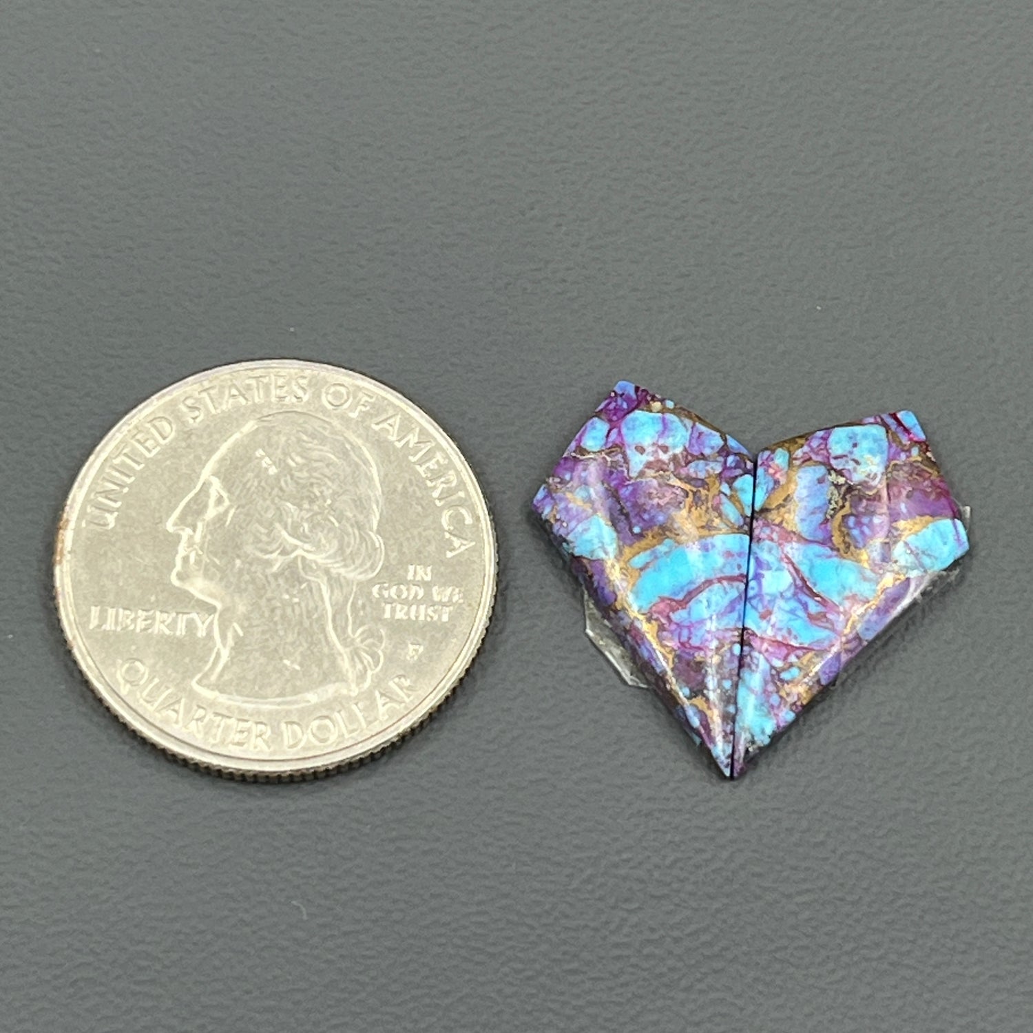 Kingman Purple Turquoise Mohave- Matching Pairs - Kite