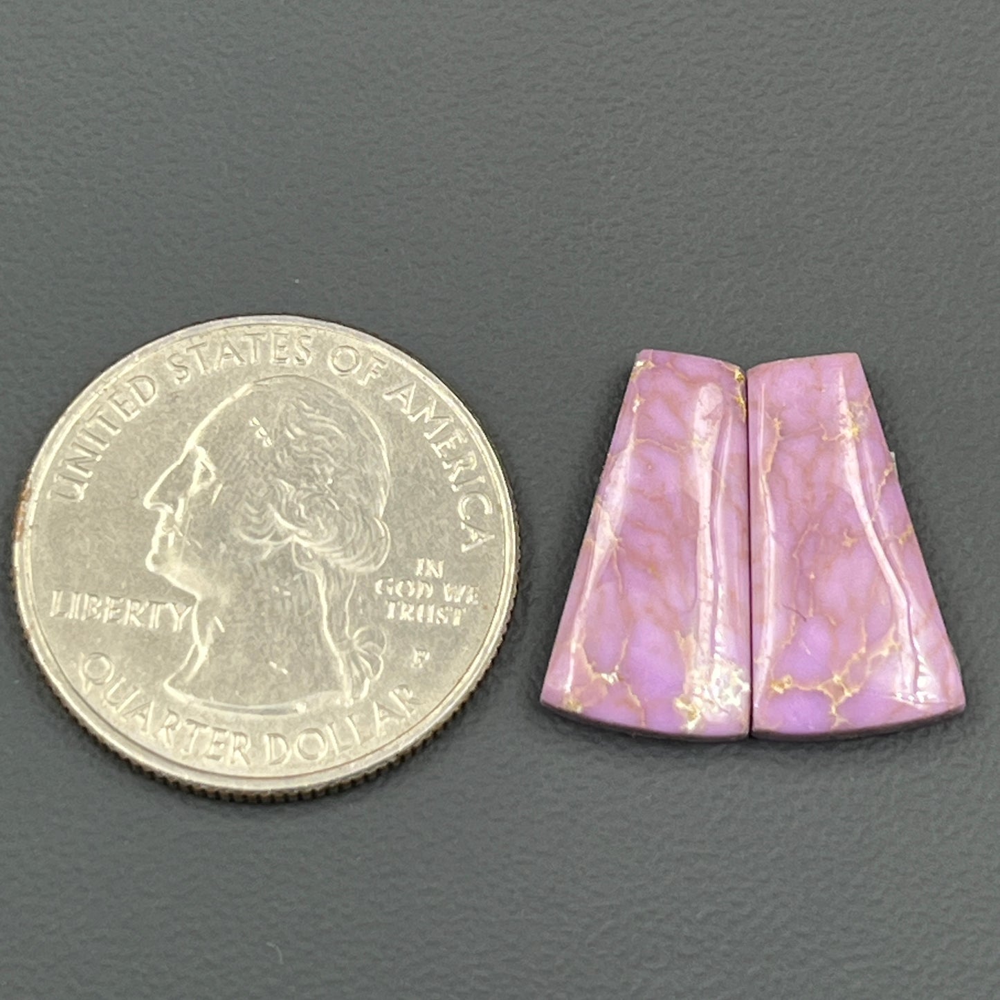 Phosphosiderite- Matching Pairs - Tumble