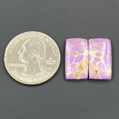 Phosphosiderite- Matching Pairs - Baguette