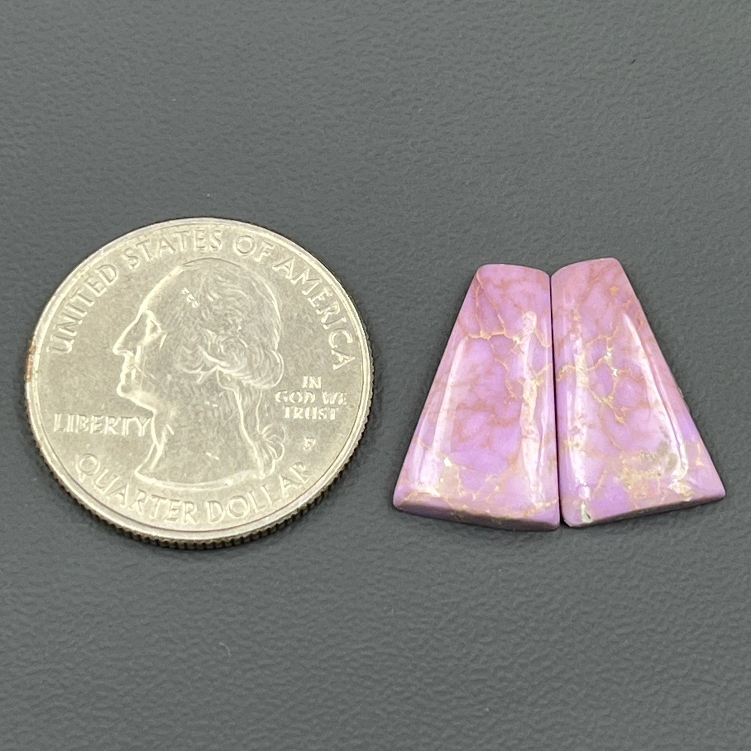Phosphosiderite- Matching Pairs - Tumble