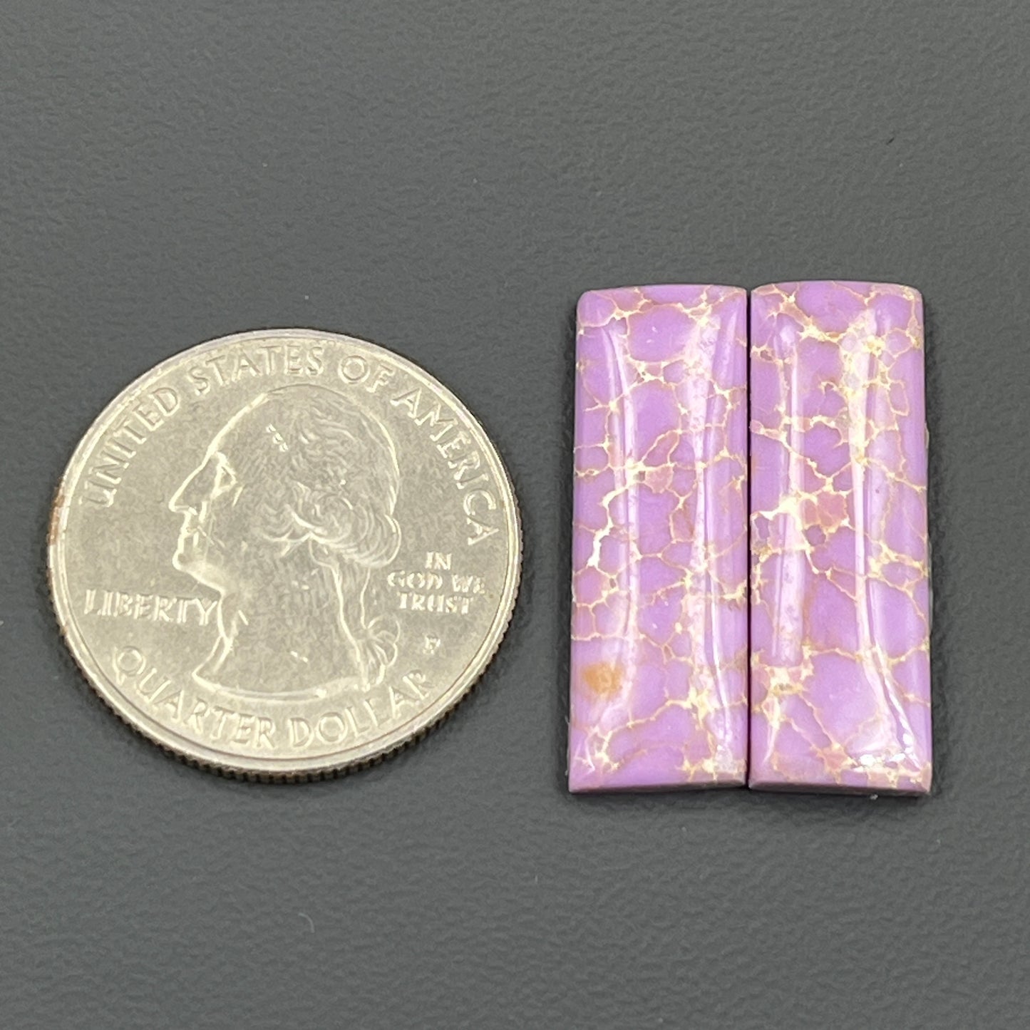 Phosphosiderite- Matching Pairs - Baguette