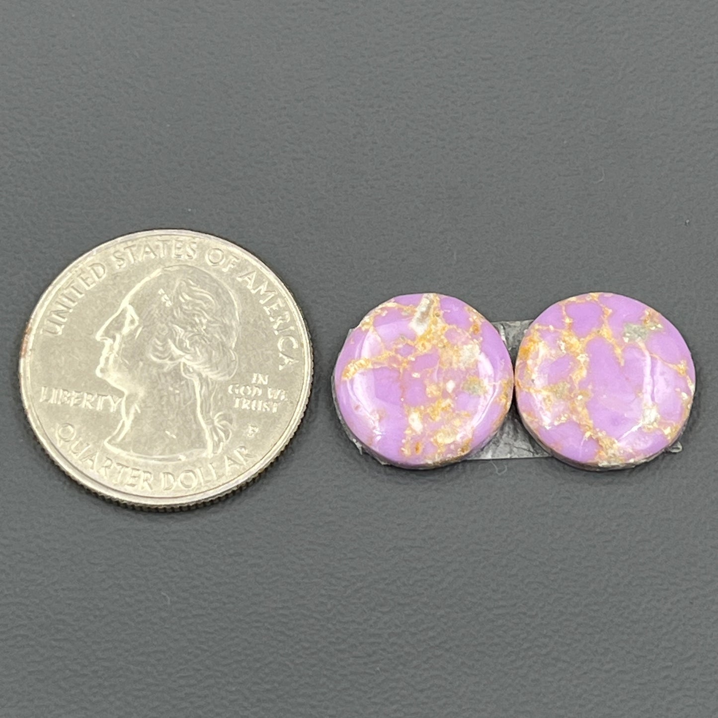 Phosphosiderite- Matching Pairs - Round