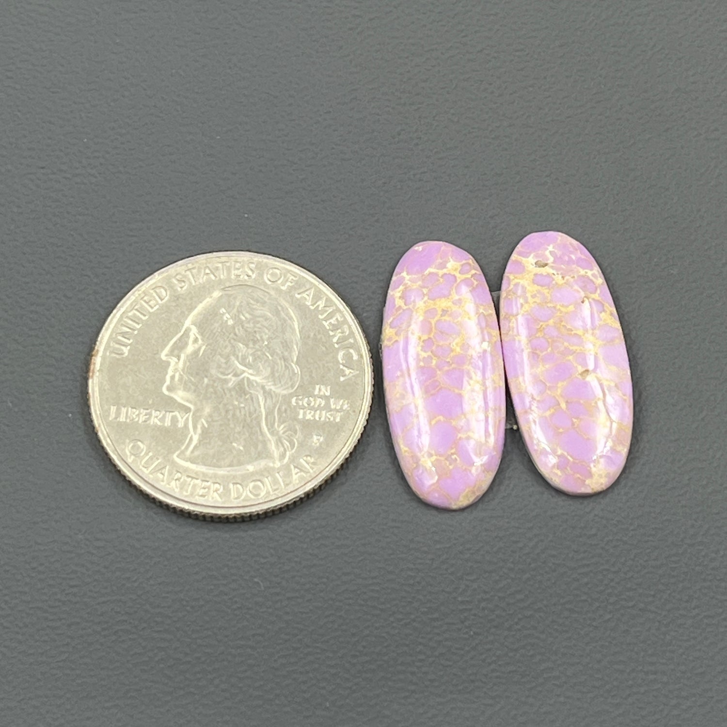 Phosphosiderite- Matching Pairs - Oval