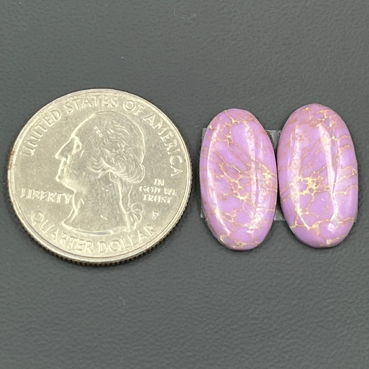 Phosphosiderite- Matching Pairs - Oval
