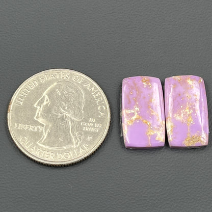 Phosphosiderite- Matching Pairs - Baguette