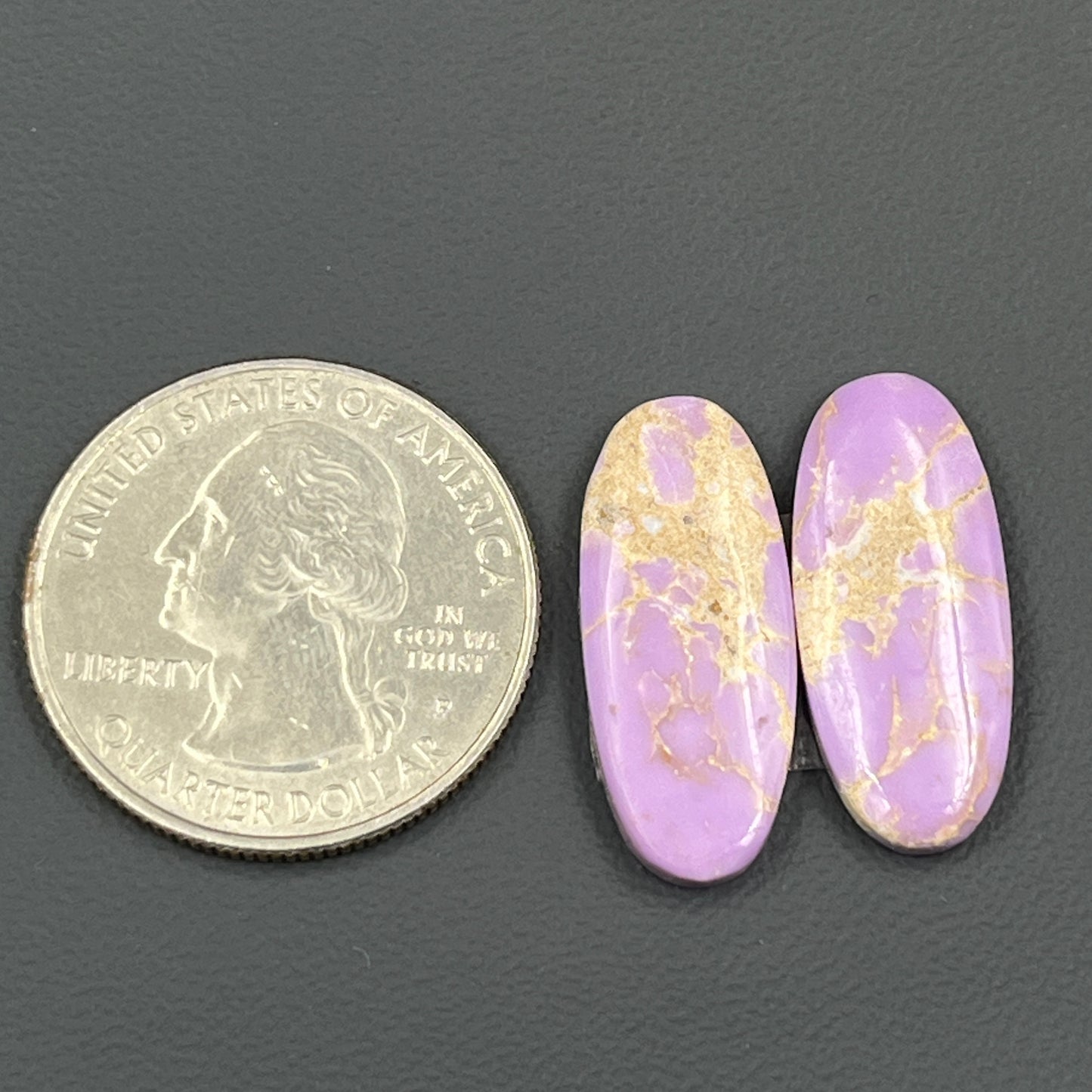 Phosphosiderite- Matching Pairs - Oval