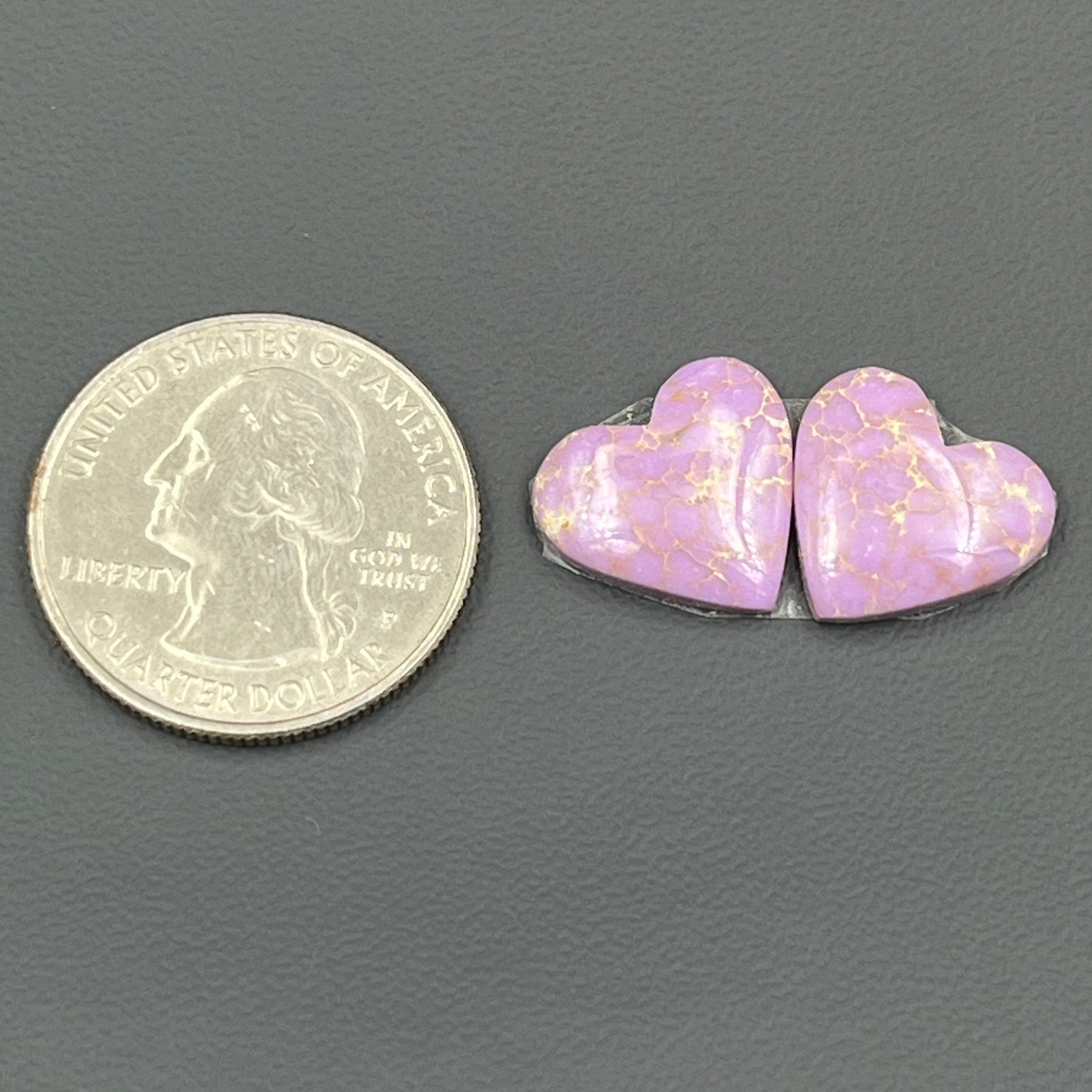 Phosphosiderite- Matching Pairs - Heart