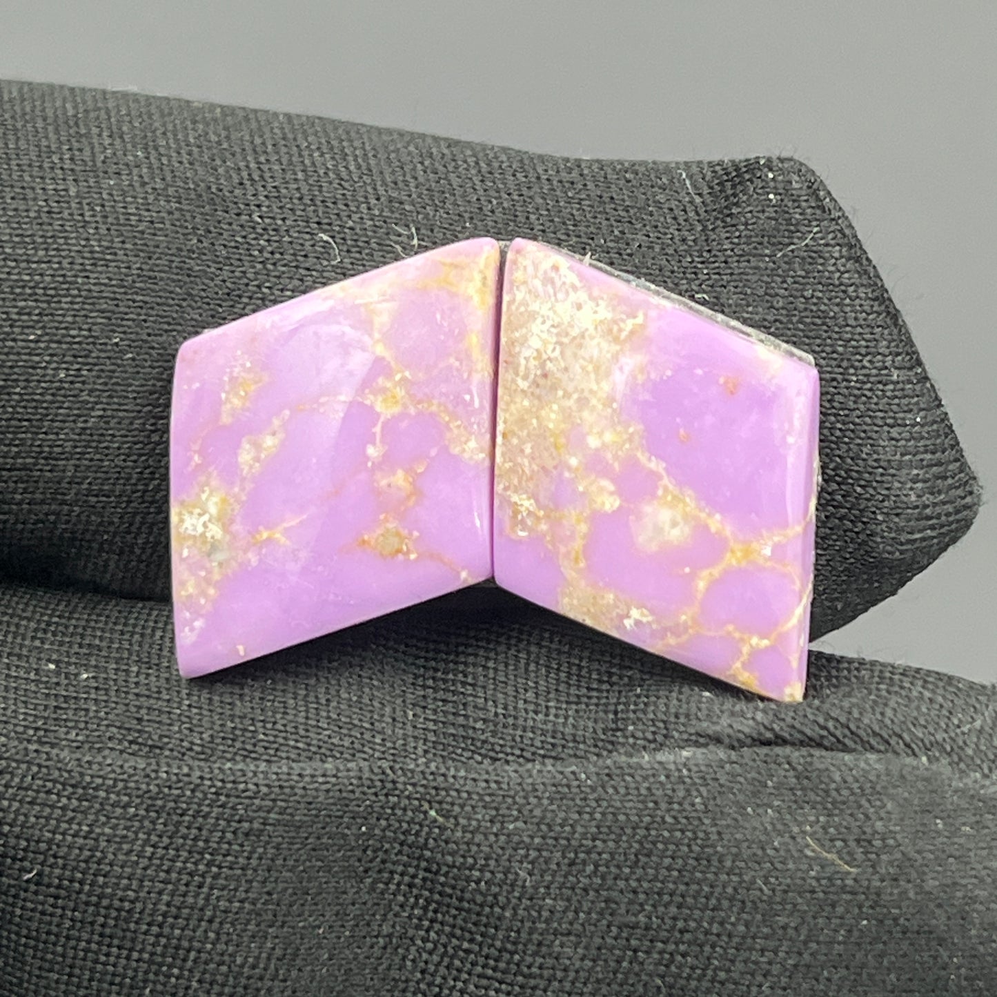 Phosphosiderite- Matching Pairs - Diamond