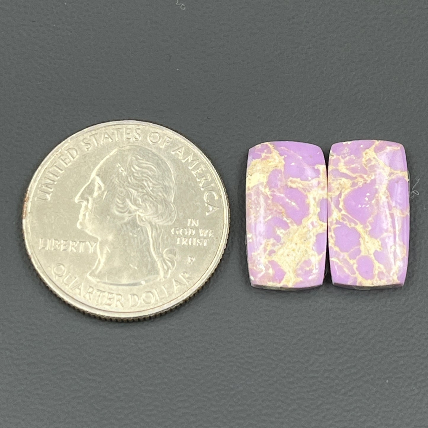Phosphosiderite- Matching Pairs - Baguette
