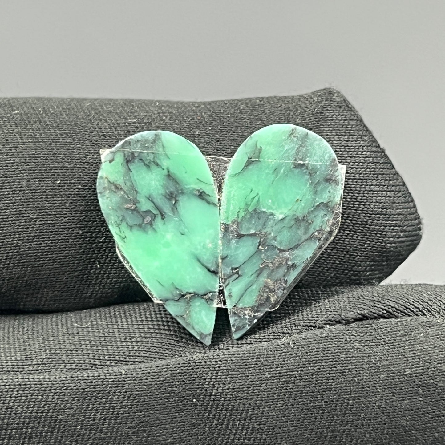 Black Bridge Variscite - Matching Pairs - Teardrop