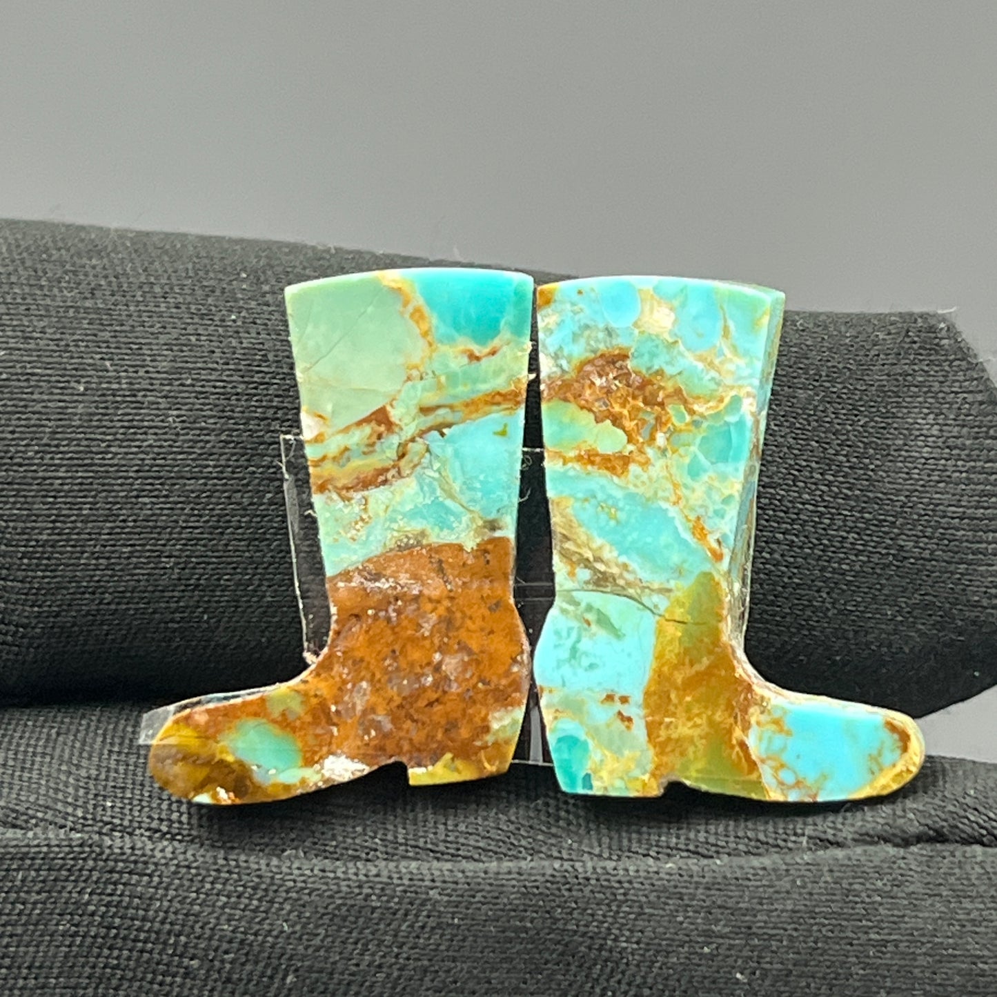 Kingman Turquoise Mohave- Matching Pairs - Boots