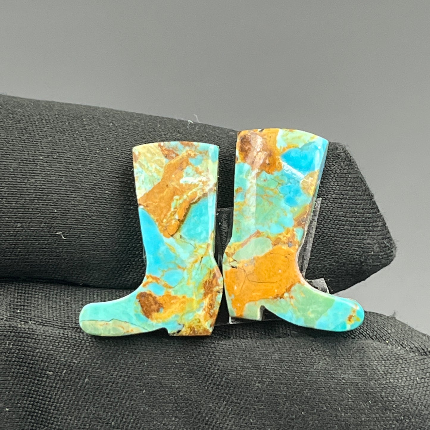 Kingman Turquoise Mohave- Matching Pairs - Boots