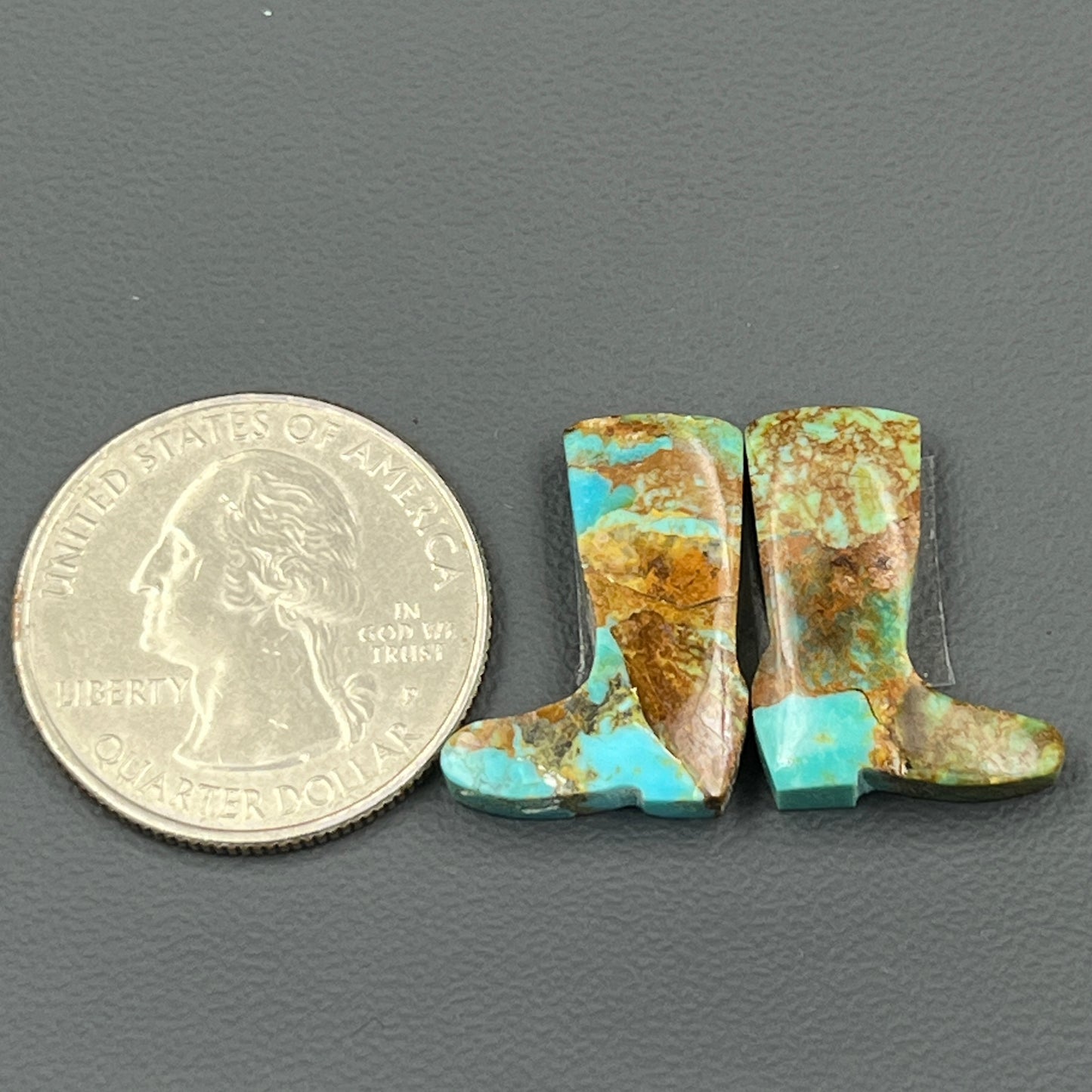Kingman Turquoise Mohave- Matching Pairs - Boots