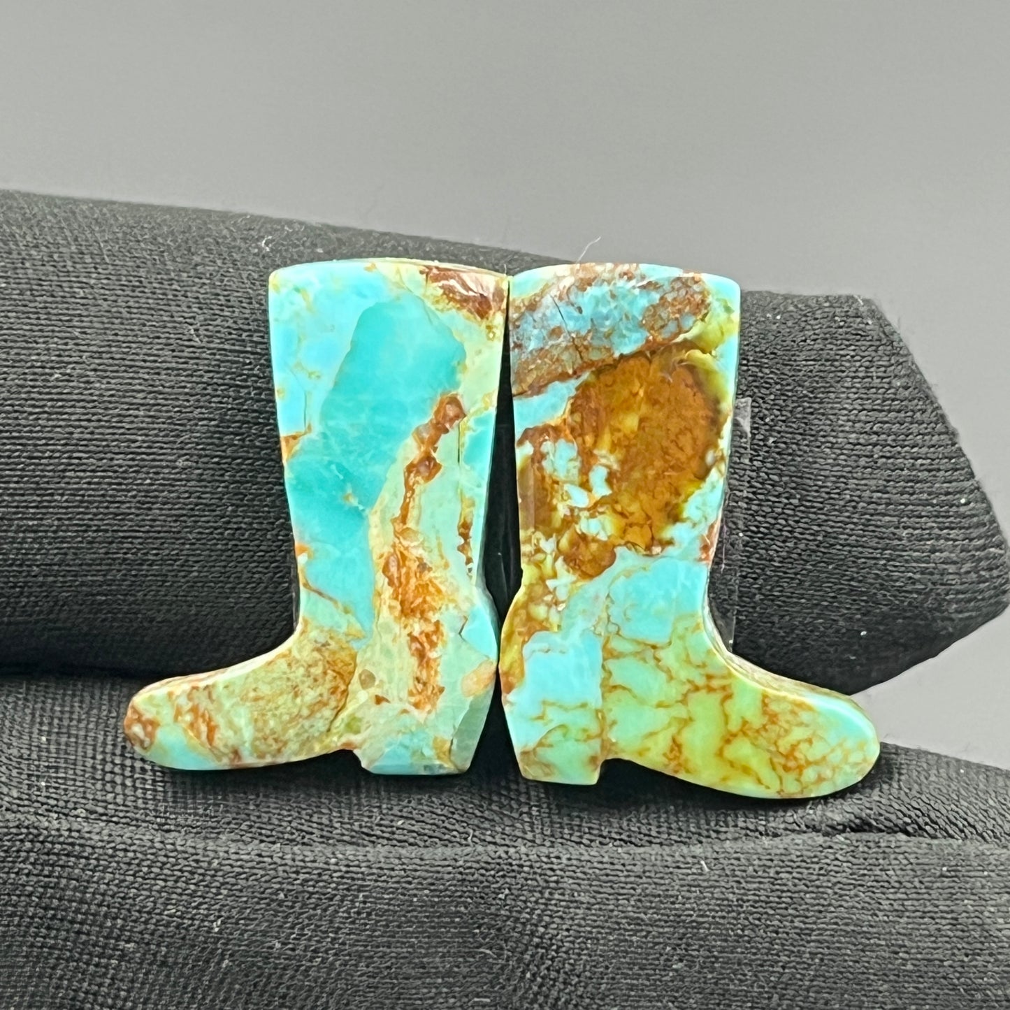 Kingman Turquoise Mohave- Matching Pairs - Boots