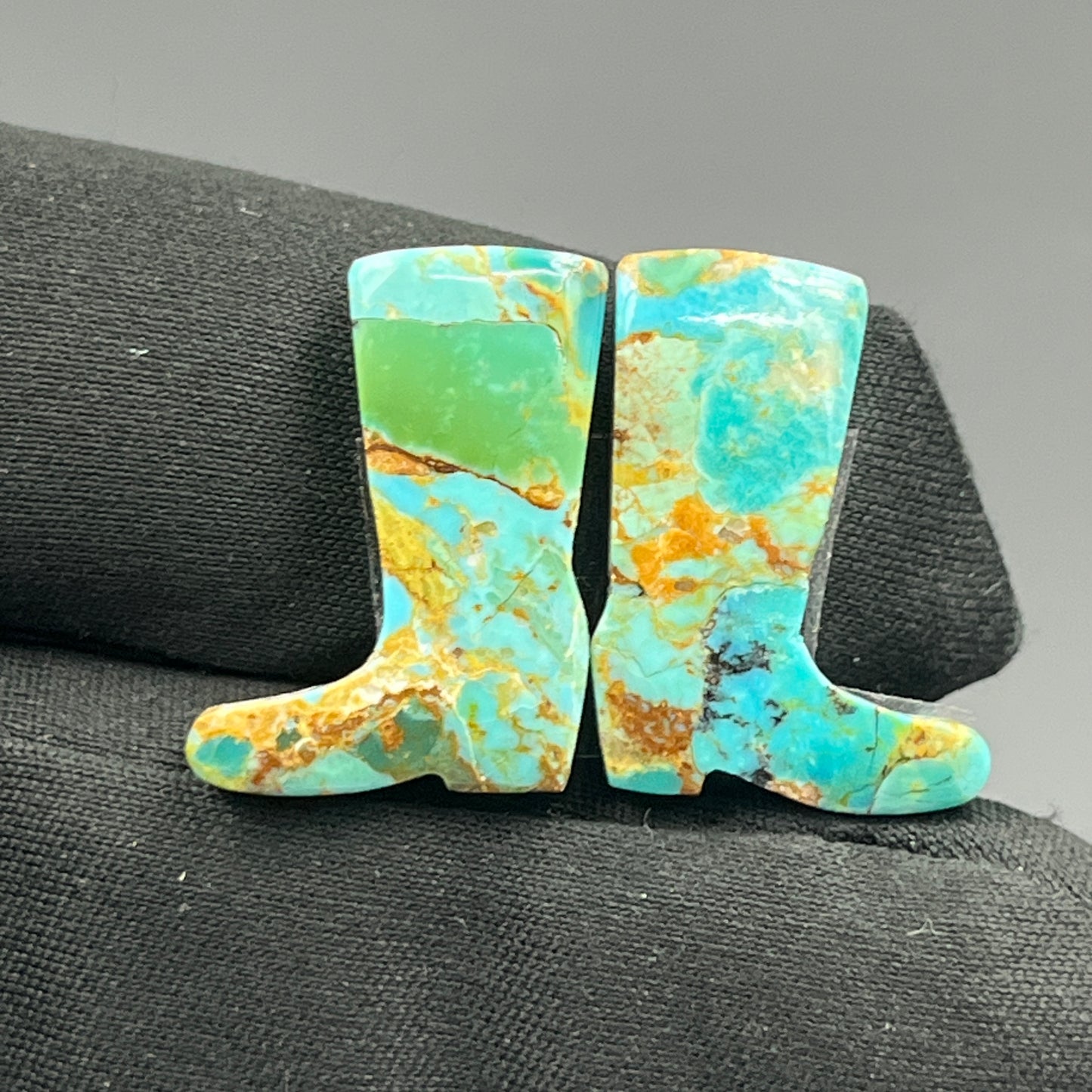 Kingman Turquoise Mohave- Matching Pairs - Boots