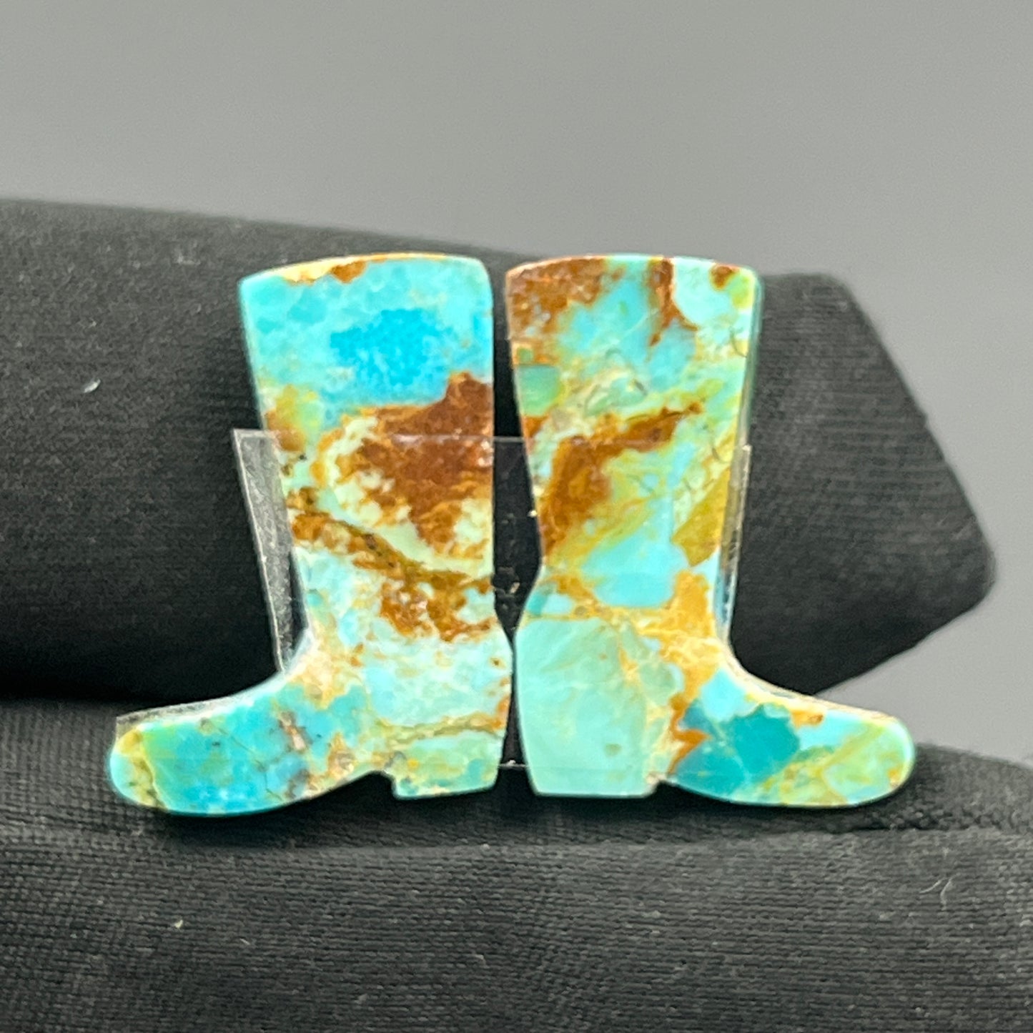 Kingman Turquoise Mohave- Matching Pairs - Boots