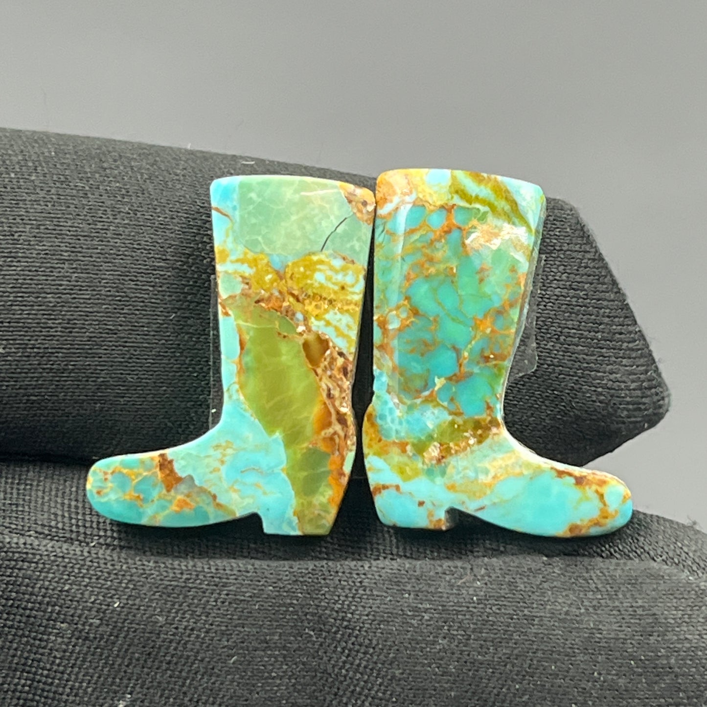 Kingman Turquoise Mohave- Matching Pairs - Boots