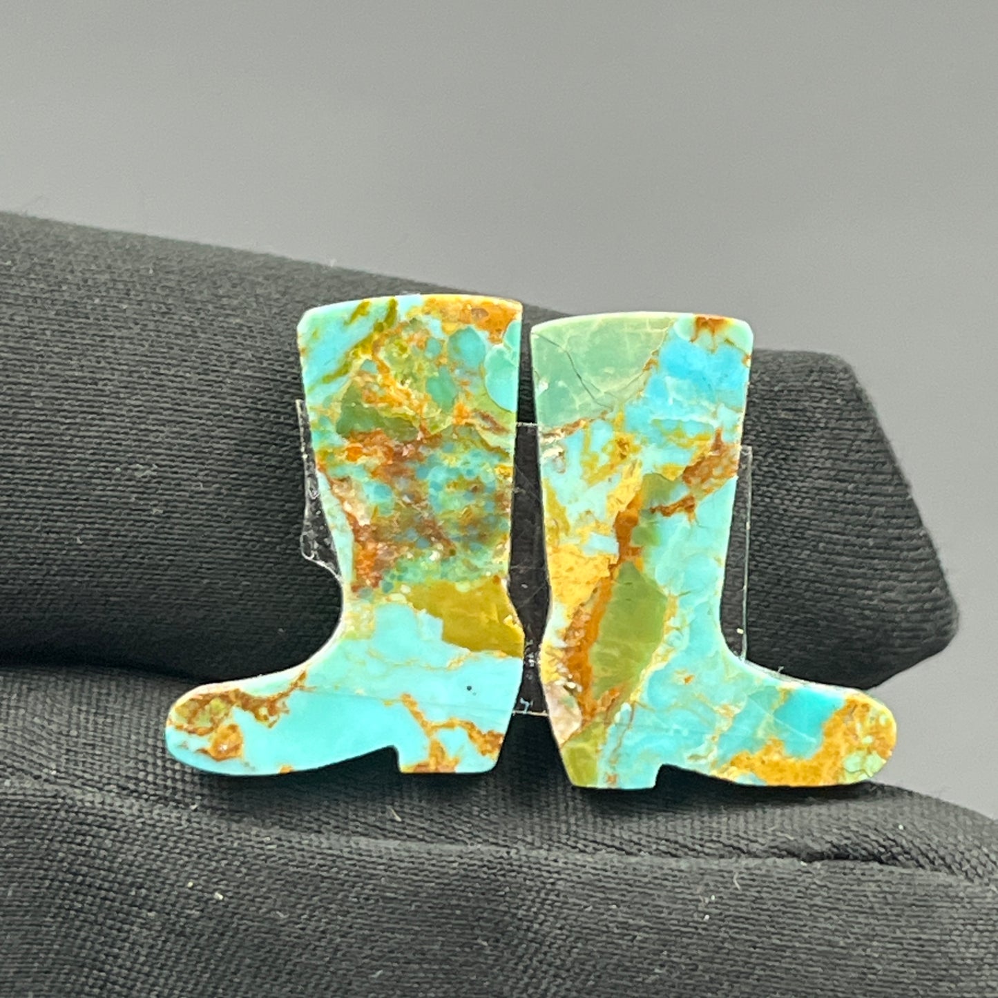 Kingman Turquoise Mohave- Matching Pairs - Boots