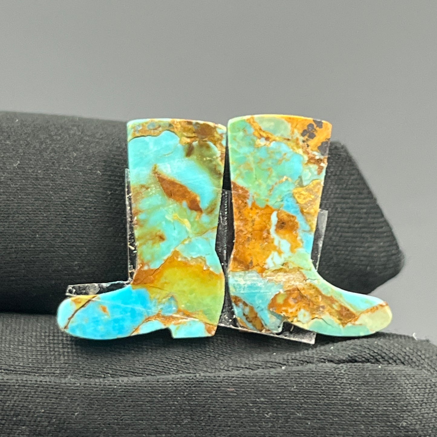Kingman Turquoise Mohave- Matching Pairs - Boots
