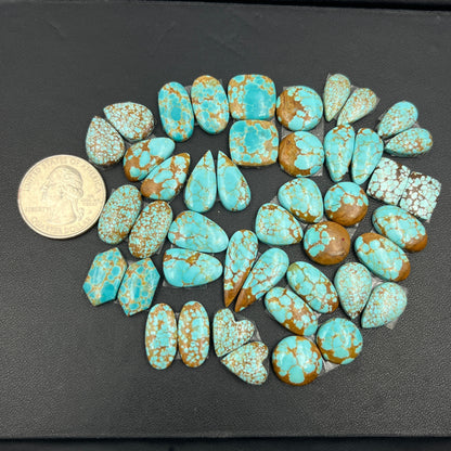Number #8 Turquoise - Matching Pairs - Wholesale Lot - 22 Pairs