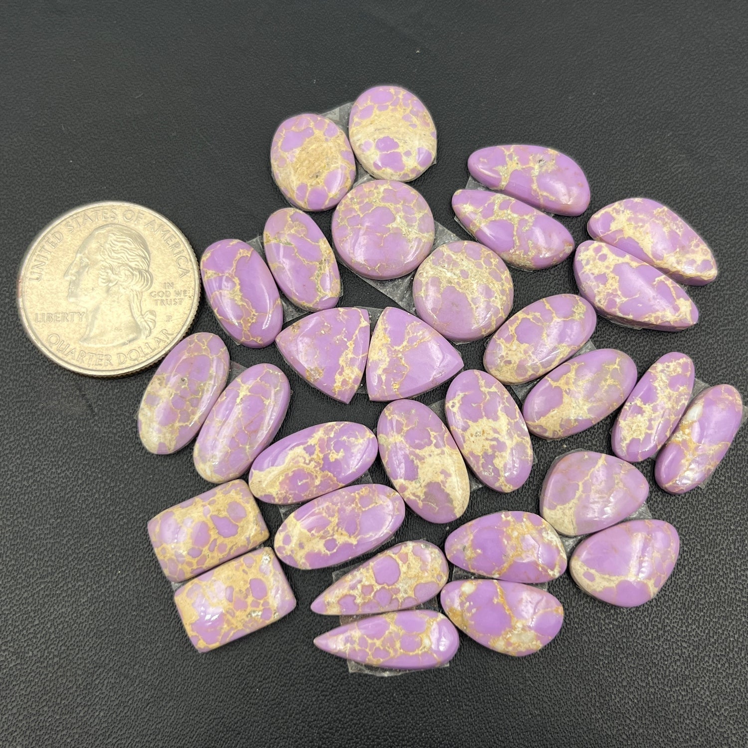 Phosphosiderite- Matching Pairs - Wholesale Lot - 15 Pair