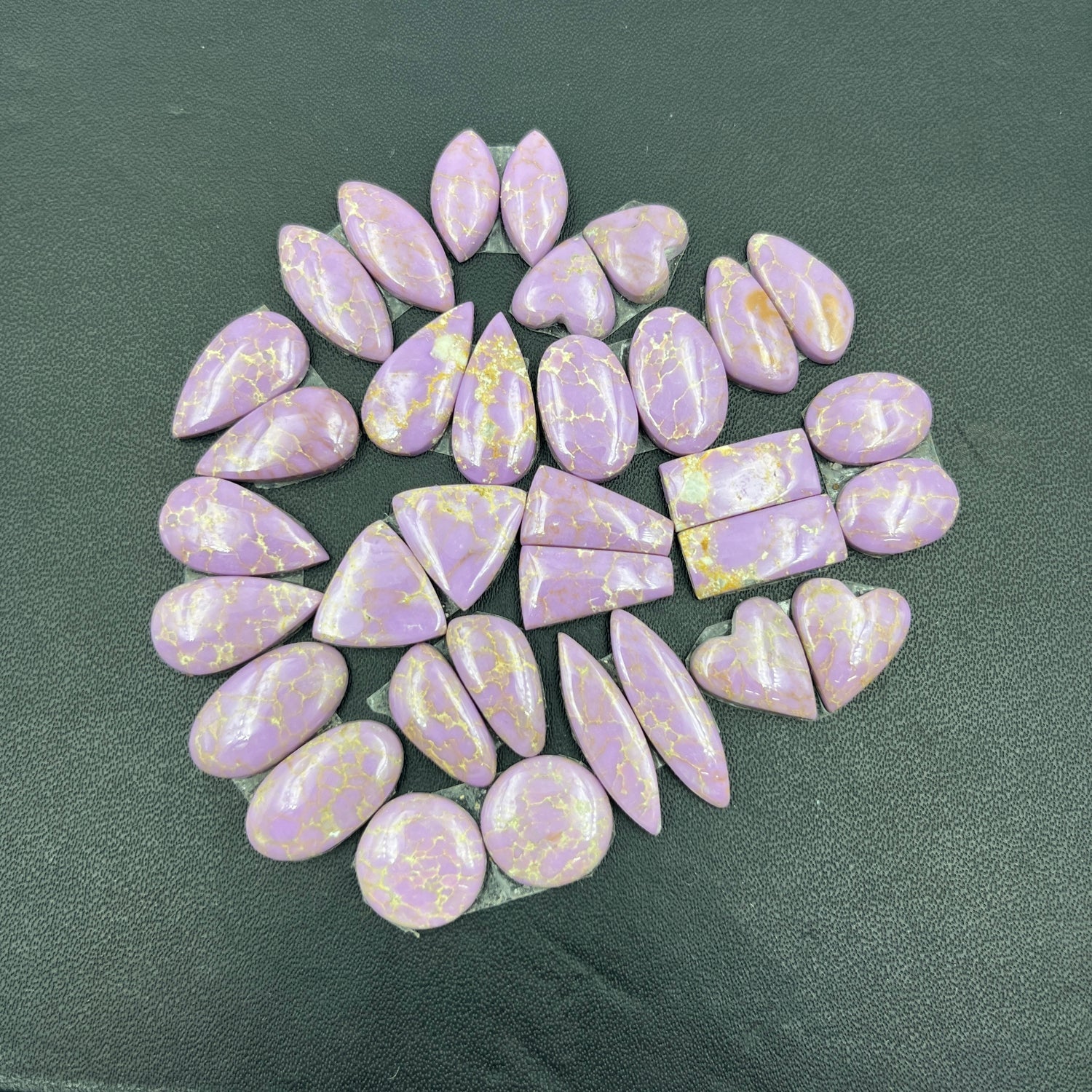 Phosphosiderite- Matching Pairs - Wholesale Lot - 17 Pair