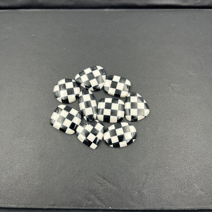 Black & White Checker - Loose Cab Wholesale Lot - 09 Pcs