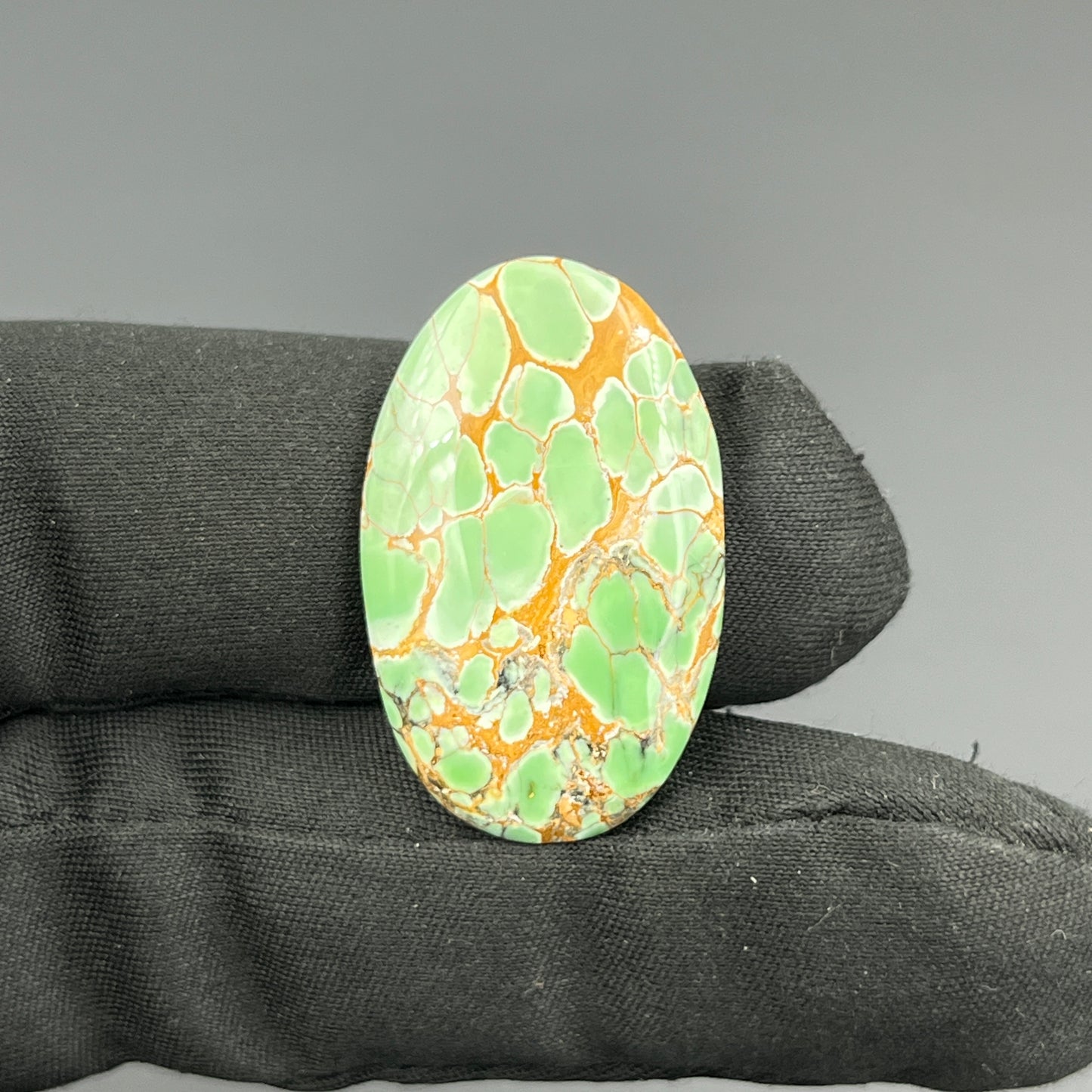 Variscite Green Turquoise Cabochon - Oval