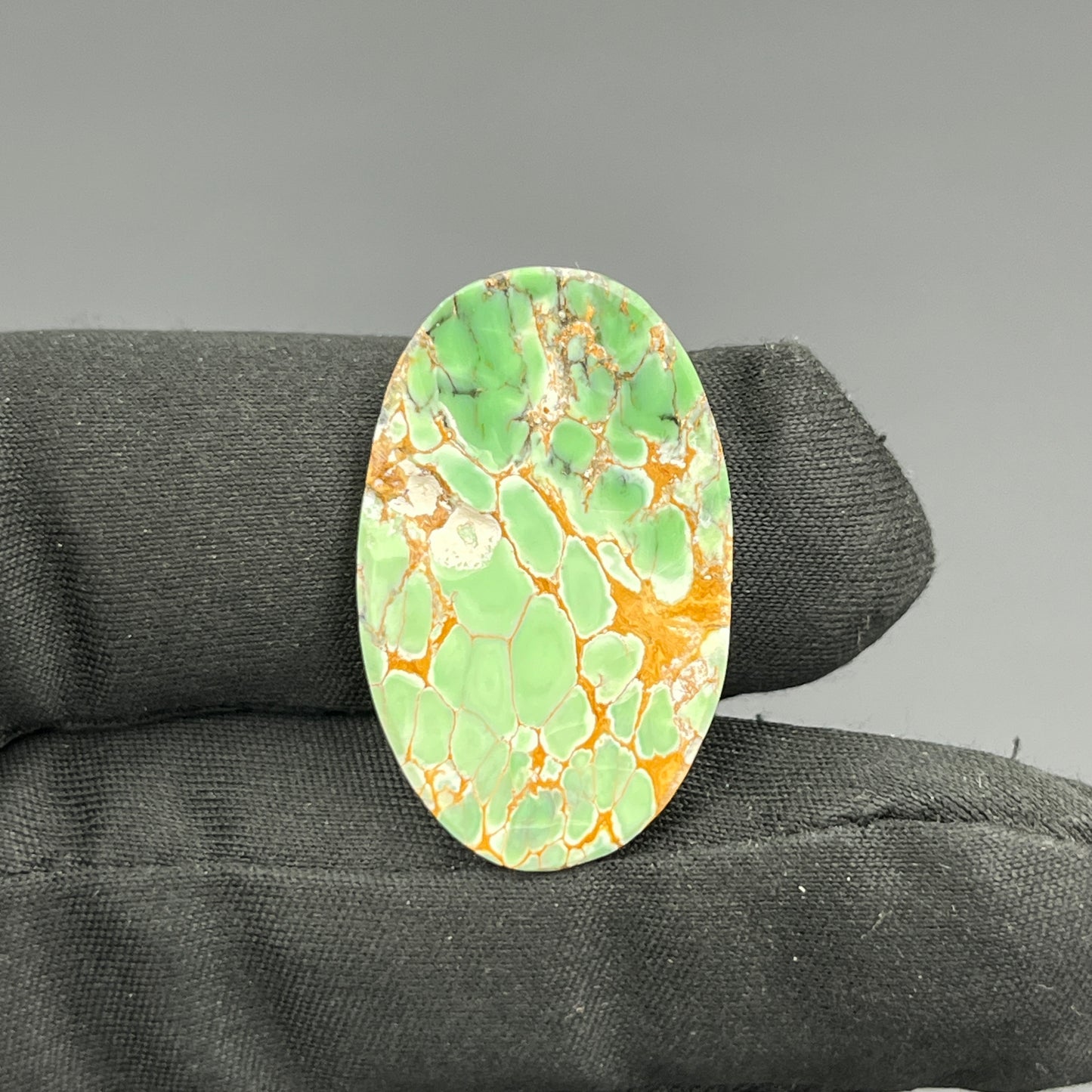 Variscite Green Turquoise Cabochon - Oval
