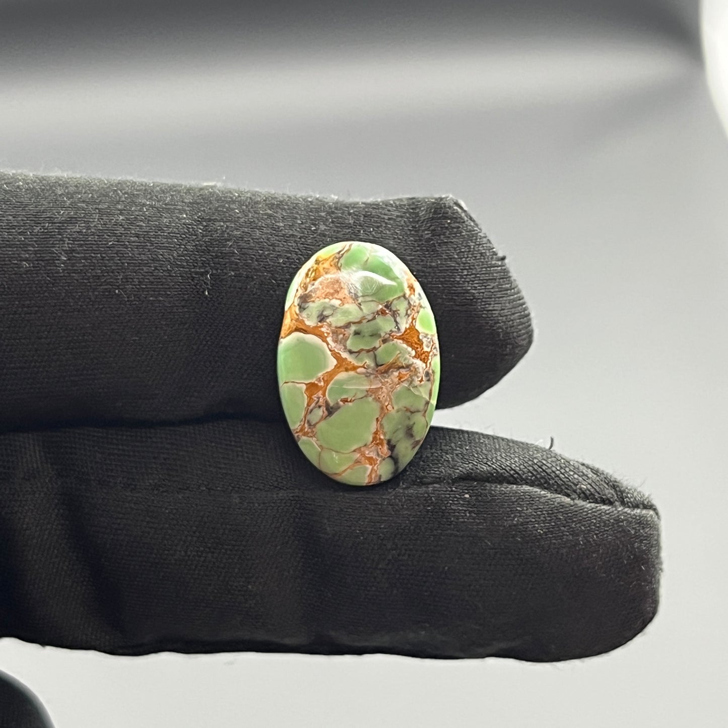 Variscite Green Turquoise Cabochon - Oval