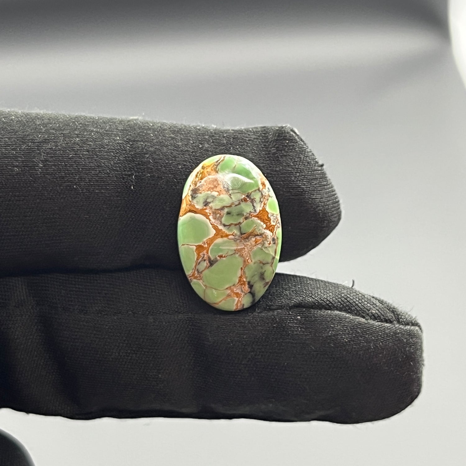 Variscite Green Turquoise Cabochon - Oval