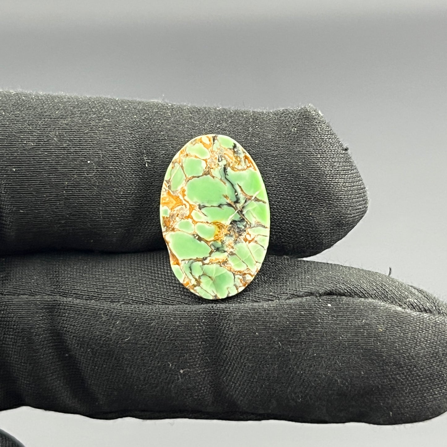 Variscite Green Turquoise Cabochon - Oval