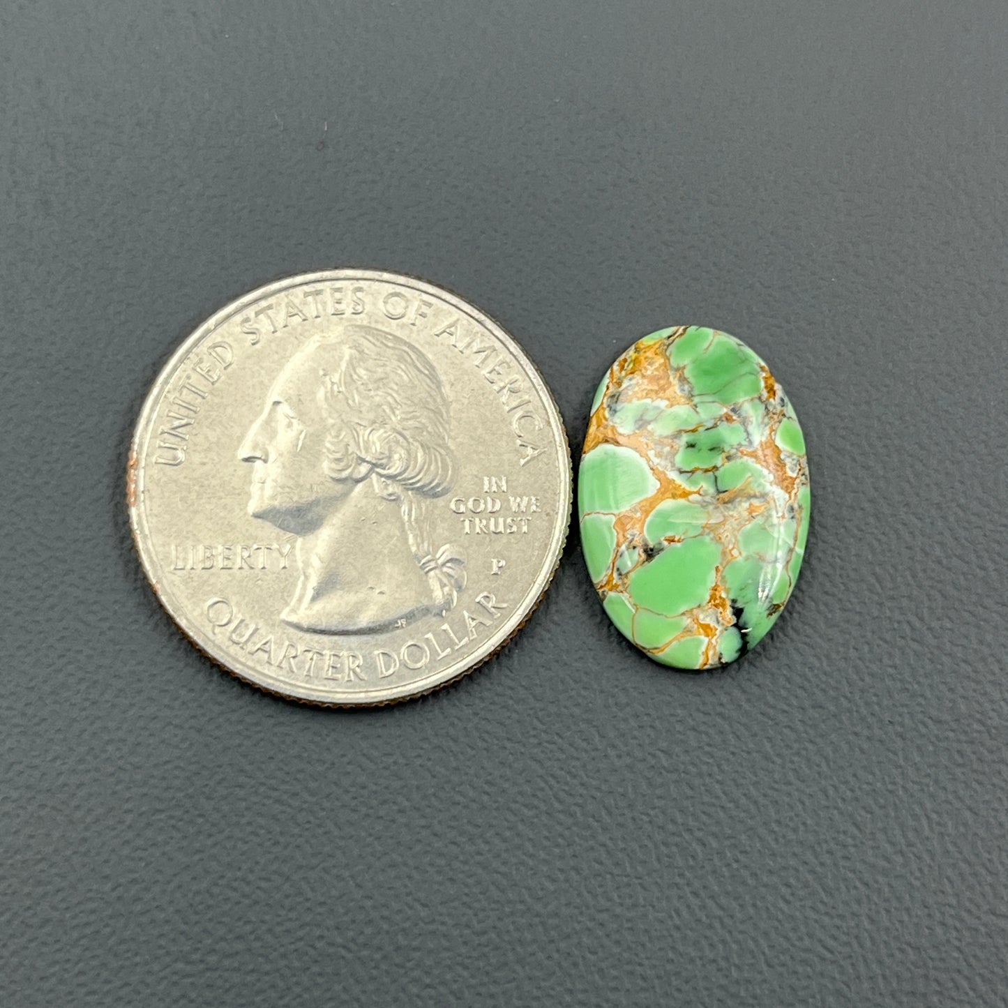 Variscite Green Turquoise Cabochon - Oval